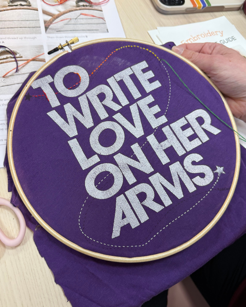 Load image into Gallery viewer, Upcycled T-Shirt Embroidery Workshop
