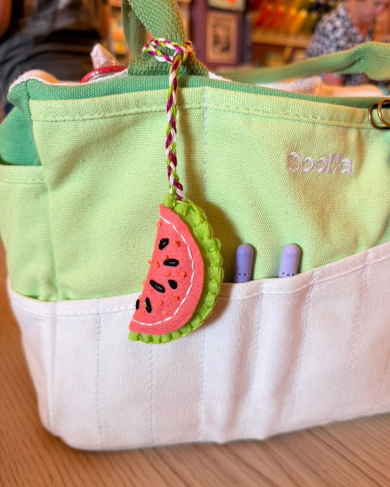 Load image into Gallery viewer, Beaded Fruit Bag Charm
