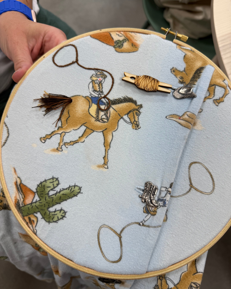 Load image into Gallery viewer, Upcycled T-Shirt Embroidery Workshop
