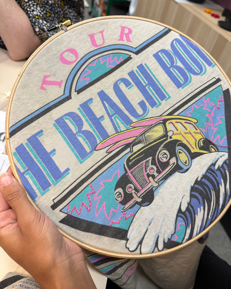 Load image into Gallery viewer, Upcycled T-Shirt Embroidery Workshop
