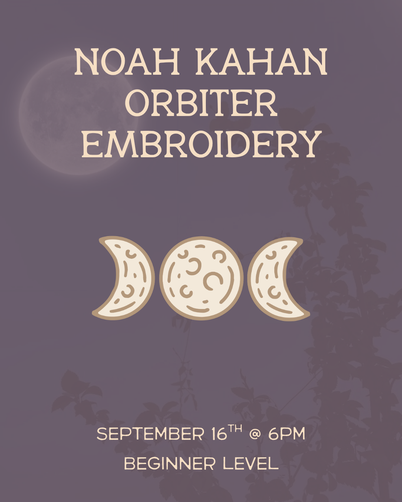 Load image into Gallery viewer, Noah Kahan "Orbiter" Embroidery
