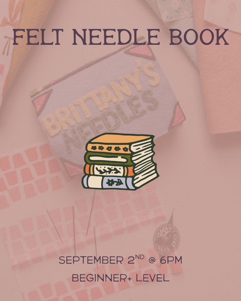 Load image into Gallery viewer, Felt Needle Book
