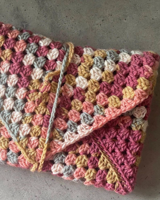 Cozy Crocheted Book Sleeve