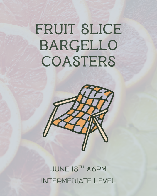 Fruit Slice Bargello Coasters