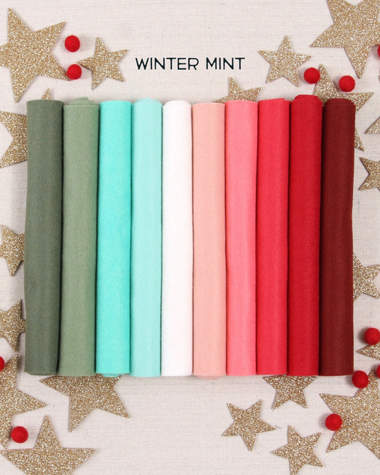 Custom Felt Advent Banner