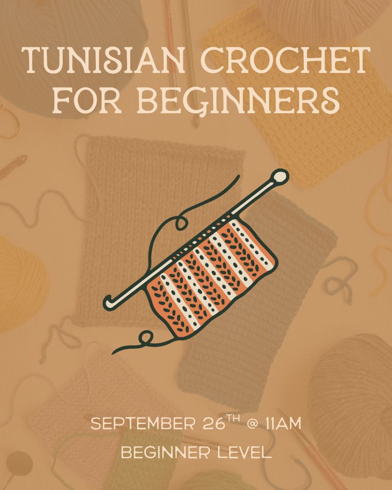 Load image into Gallery viewer, Tunisian Crochet For Beginners
