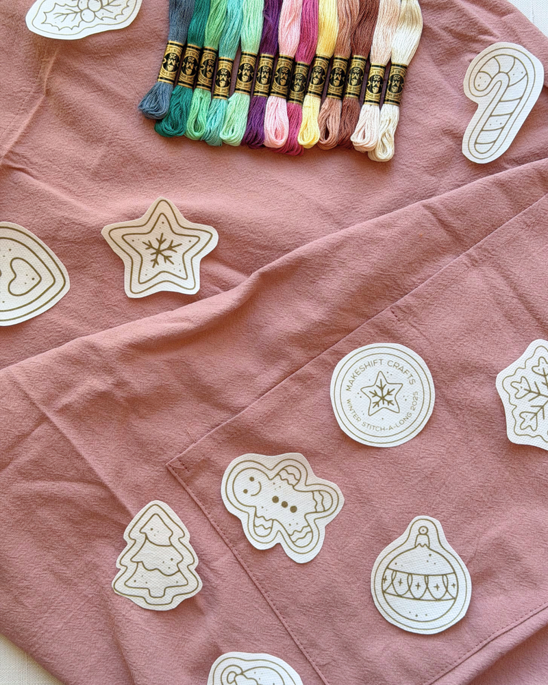 Load image into Gallery viewer, Holiday Baking Apron Stitch-A-Long (SAL)
