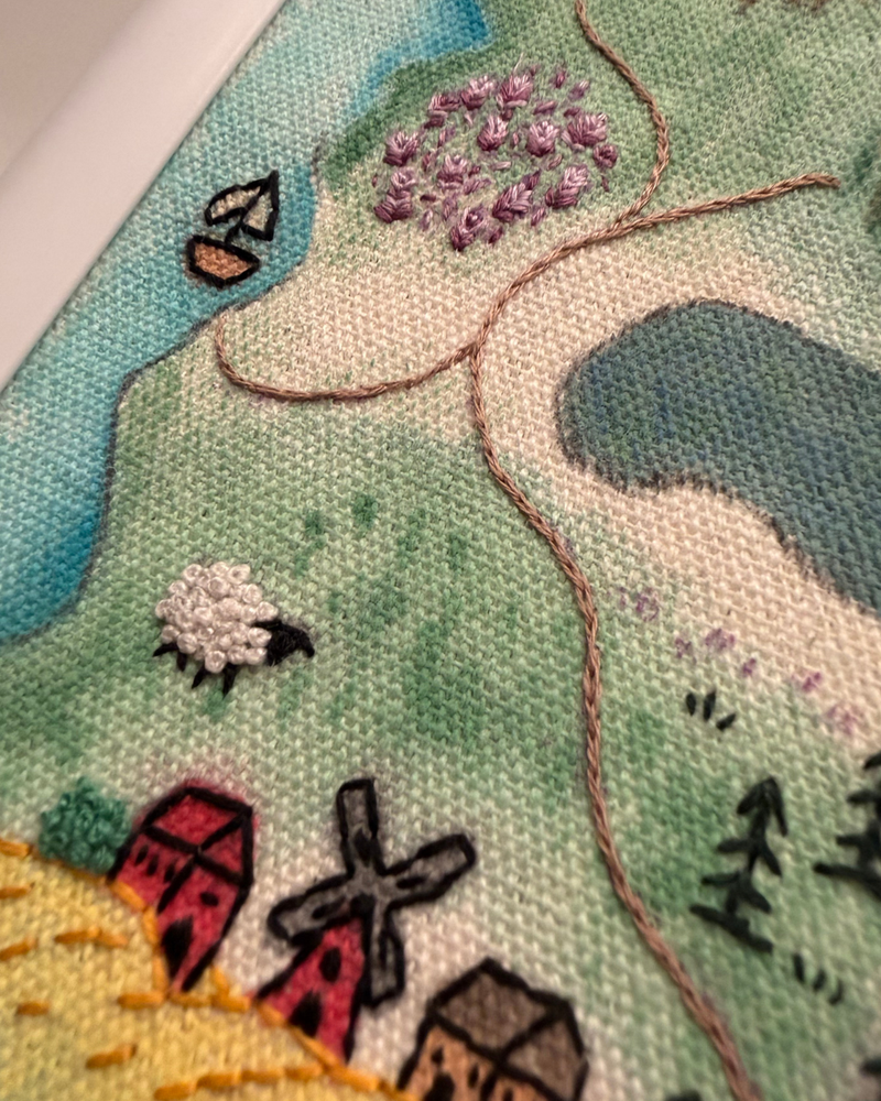 Load image into Gallery viewer, Fantasy Cartography Stitch-A-Long: A 5 Week Custom Map Making Experience
