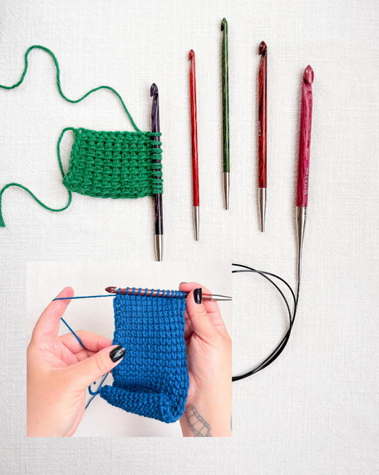 Intermediate Tunisian Crochet: Tubular Cast-On & More!