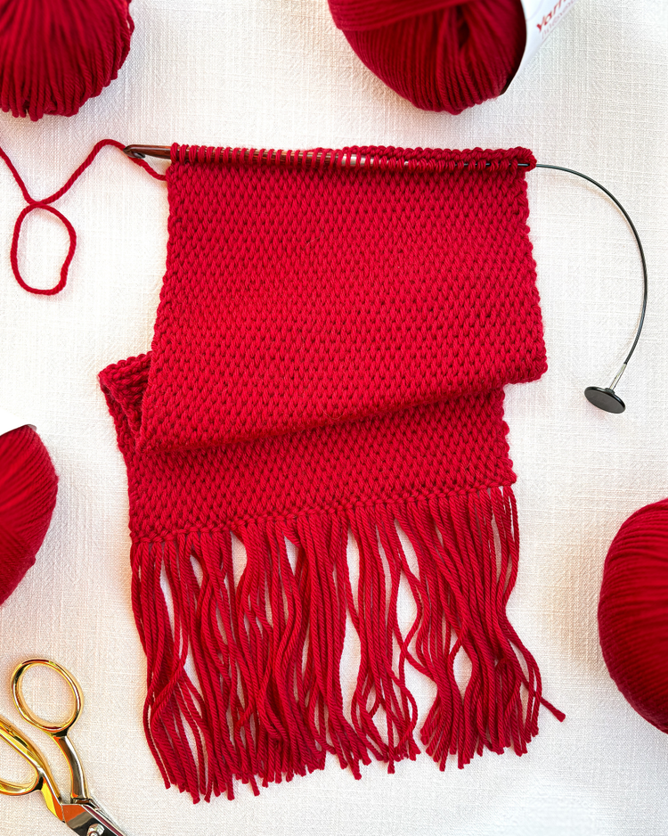 TCAL ~ TUNISIAN CROCHET-A-LONG ~ THE ALL TOO WELL SCARF