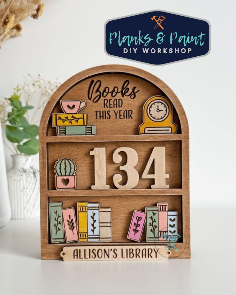Load image into Gallery viewer, Book Lovers Saturday Craft Crawl with Makeshift Crafts, Paint and Planks, and The Quilt Store
