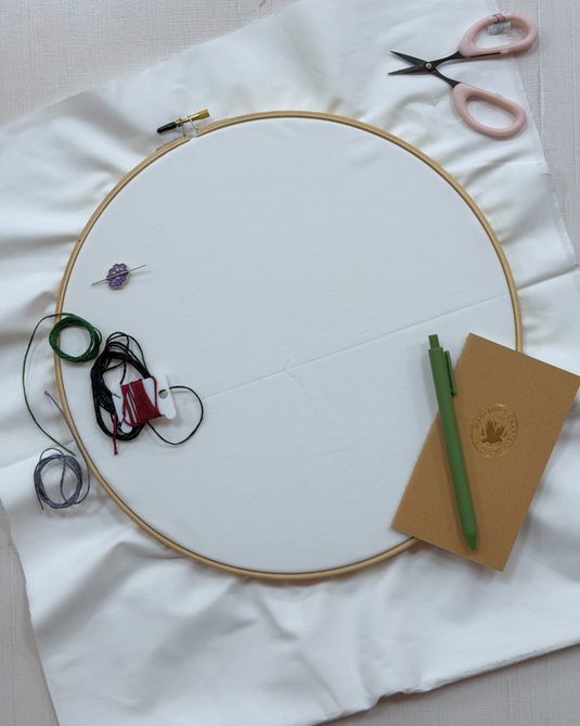 Makeshift Crafts 2026 Embroidery Thread Journal: Year-Long Stitch-A-Long