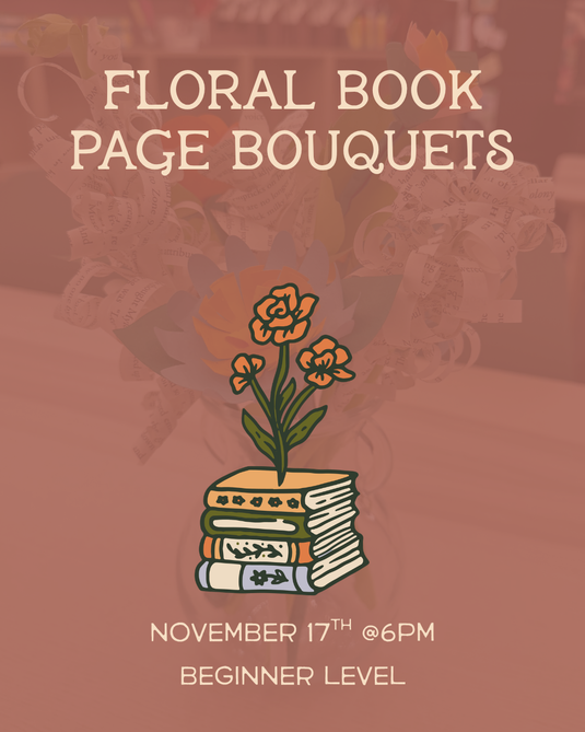 Floral Book Page Bouquets