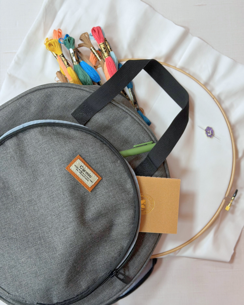 Load image into Gallery viewer, Makeshift Crafts 2026 Embroidery Thread Journal: Year-Long Stitch-A-Long
