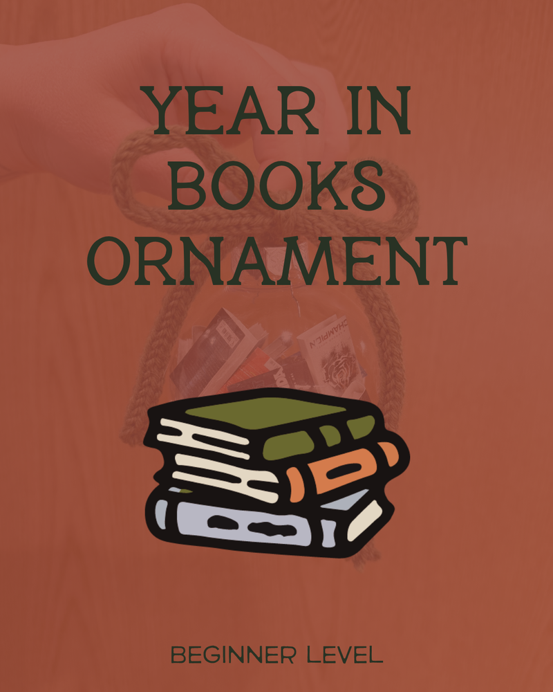 Load image into Gallery viewer, Year In Books Ornament

