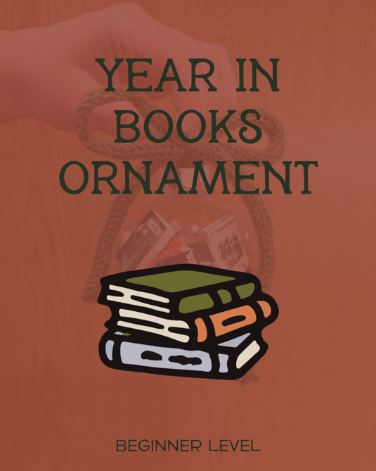 Year In Books Ornament