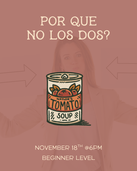 Por Que No Los Dos Cross Stitch + Bead Soup