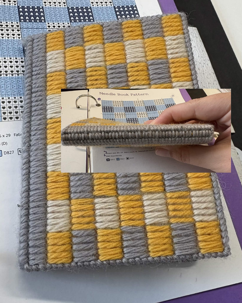 Load image into Gallery viewer, Bargello Needle Book
