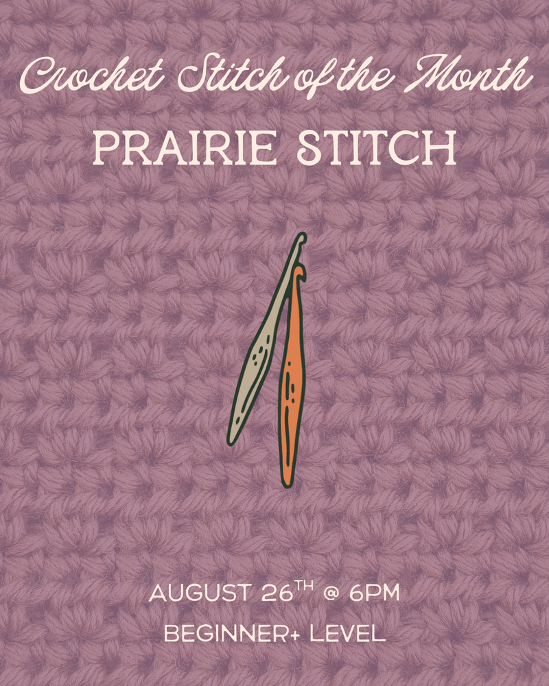 Load image into Gallery viewer, Hooked Up: Crochet Stitch of the Month
