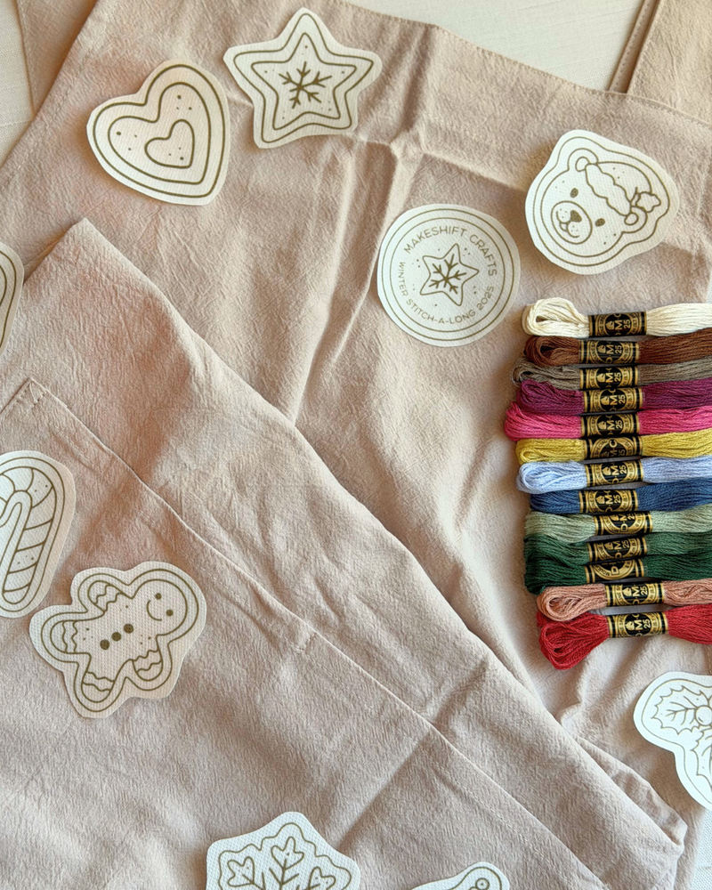 Load image into Gallery viewer, Holiday Baking Apron Stitch-A-Long (SAL)
