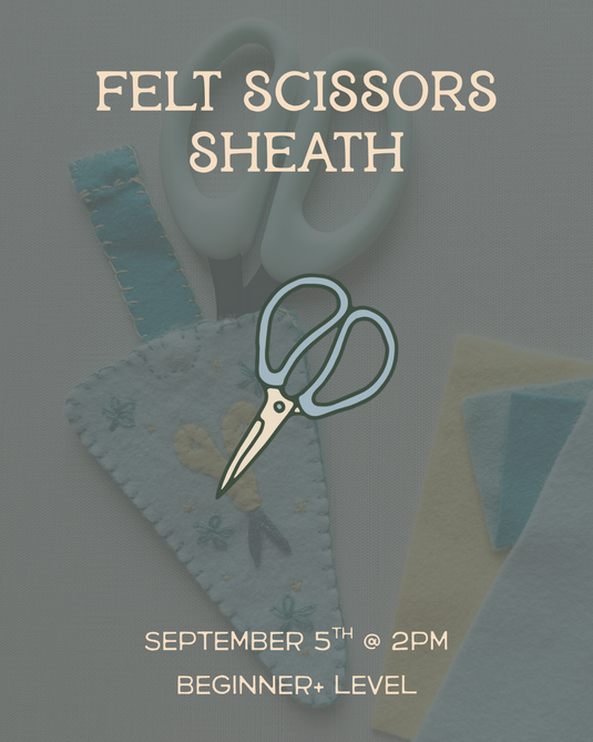 Felt Scissors Sheath