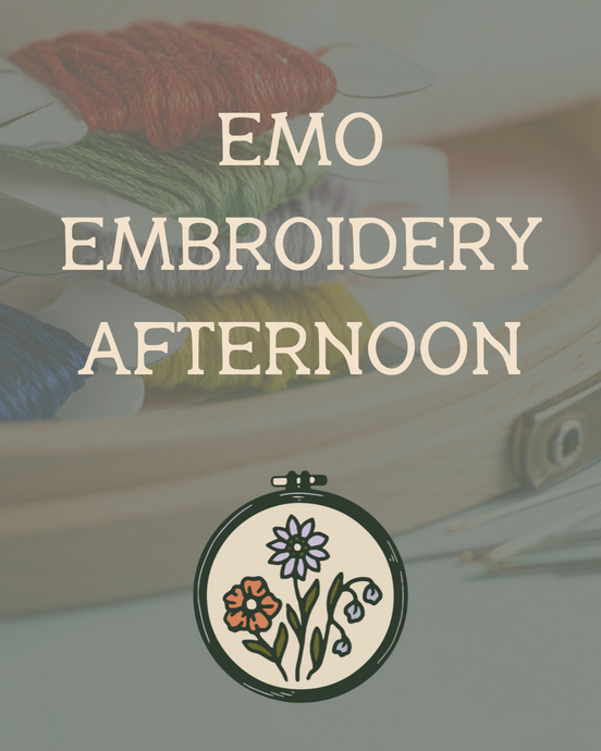 Emo Afternoon - My Chemical Romance Embroidery