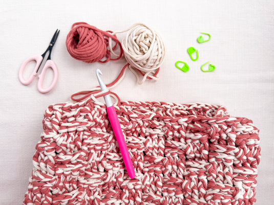 Woven Crochet Basket Pattern