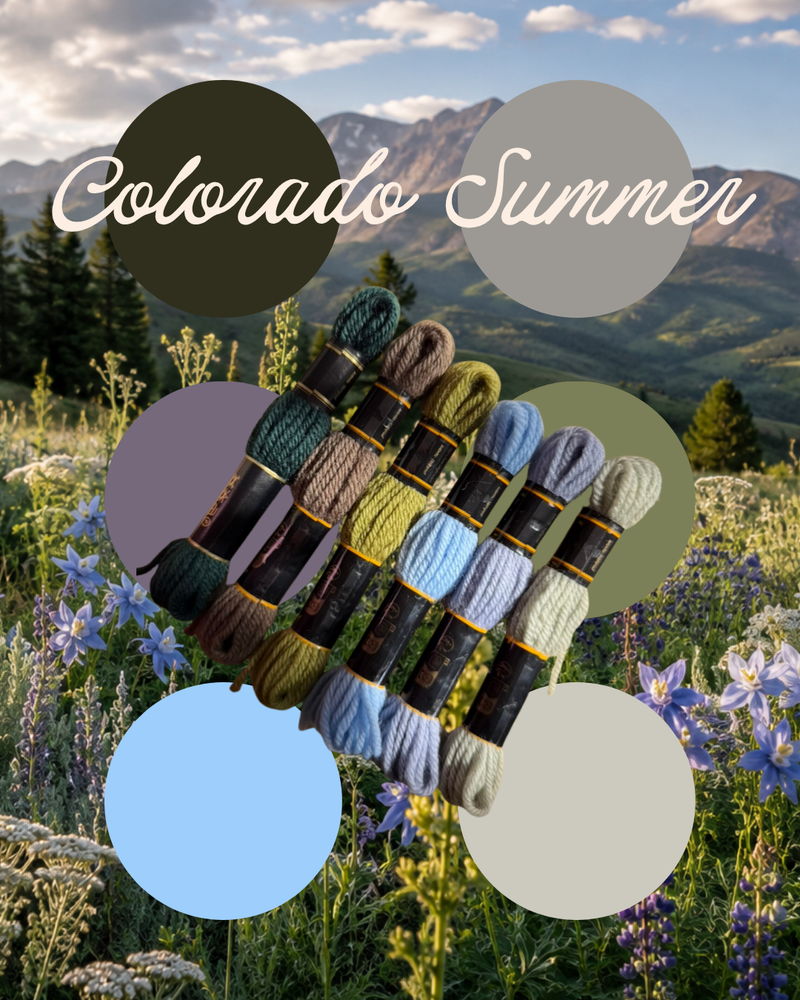 Load image into Gallery viewer, Bargello Book Stack Tissue Box Cover Stitch-A-Long (SAL)
