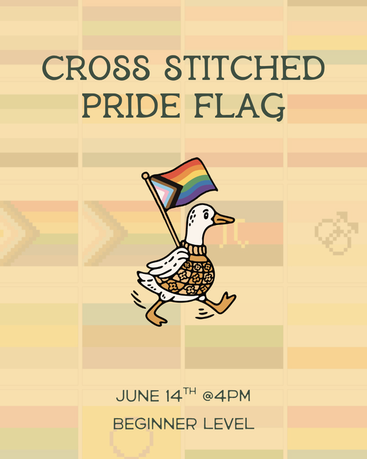 Cross Stitched Pride Flag - Choose Your Own Adventure