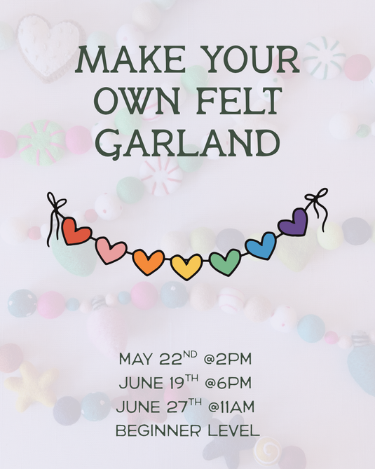 Make Your Own Felt Garland