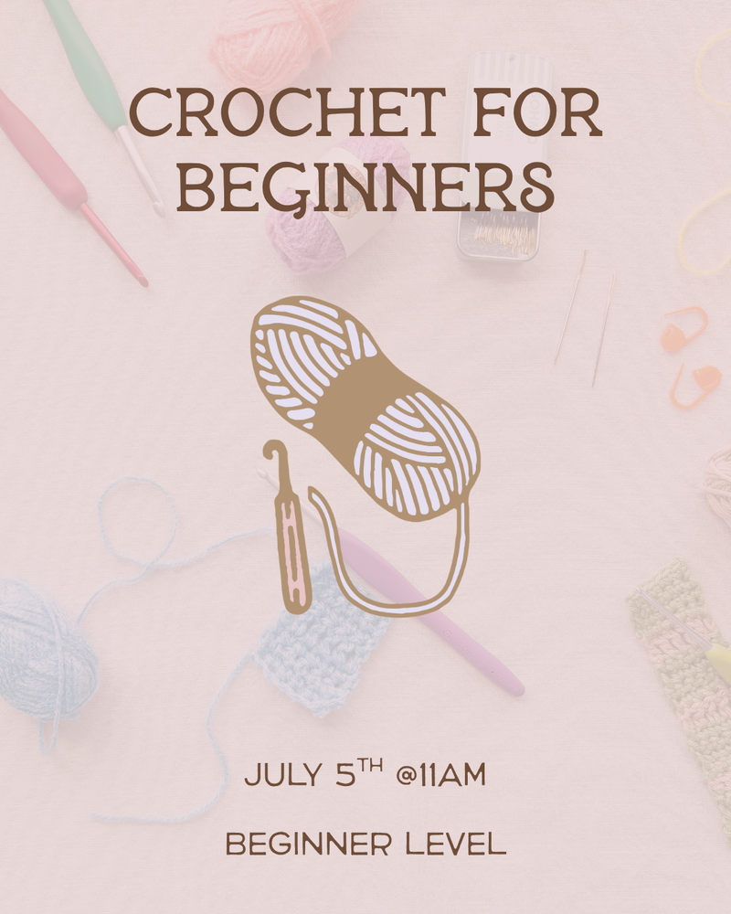 Load image into Gallery viewer, Intro to Crochet for Beginners 101: Foundations of Crochet
