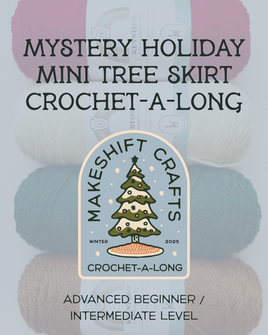 Mystery Holiday Mini Tree Skirt Crochet-A-Long (CAL)