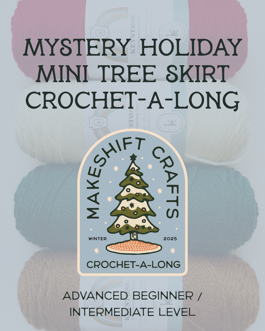 Mystery Holiday Mini Tree Skirt Crochet-A-Long (CAL)