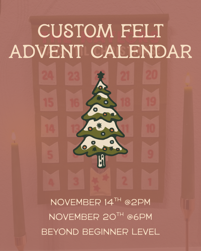 Load image into Gallery viewer, Custom Felt Advent Banner
