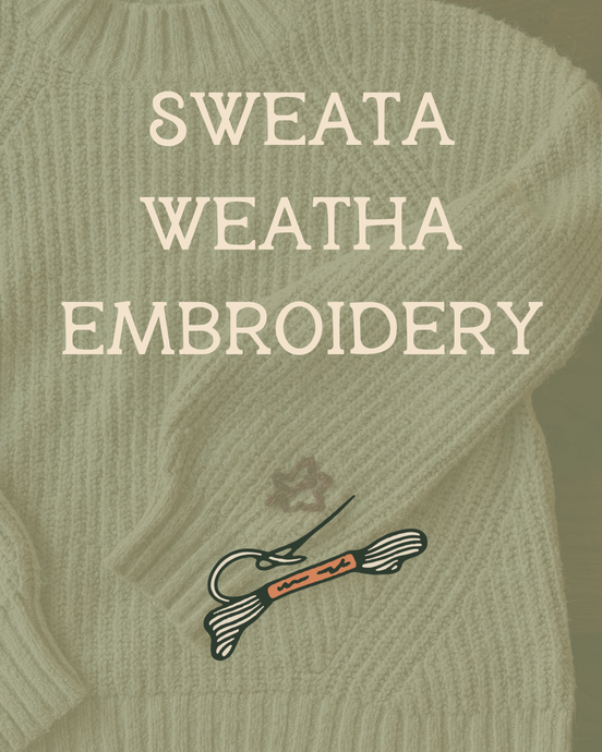 Sweata Weatha - Fall Sweater Embroidery