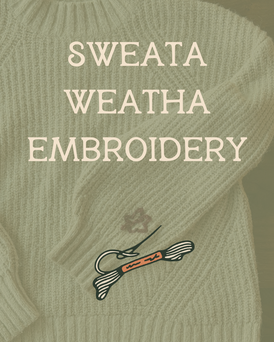 Sweata Weatha - Fall Sweater Embroidery