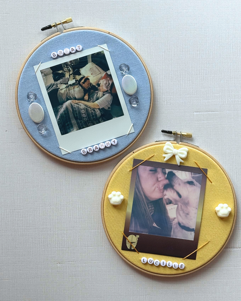 Load image into Gallery viewer, Snapshot Stitches - Polaroid Embroidery
