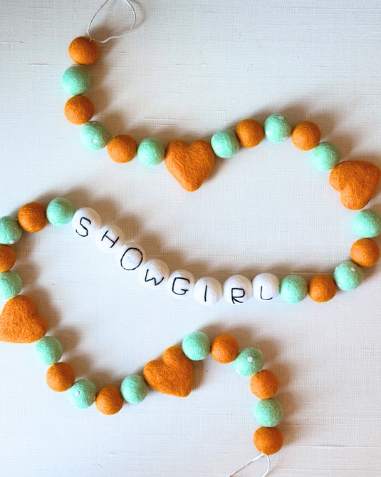 Swiftie Friendship Bracelet Felt Garland