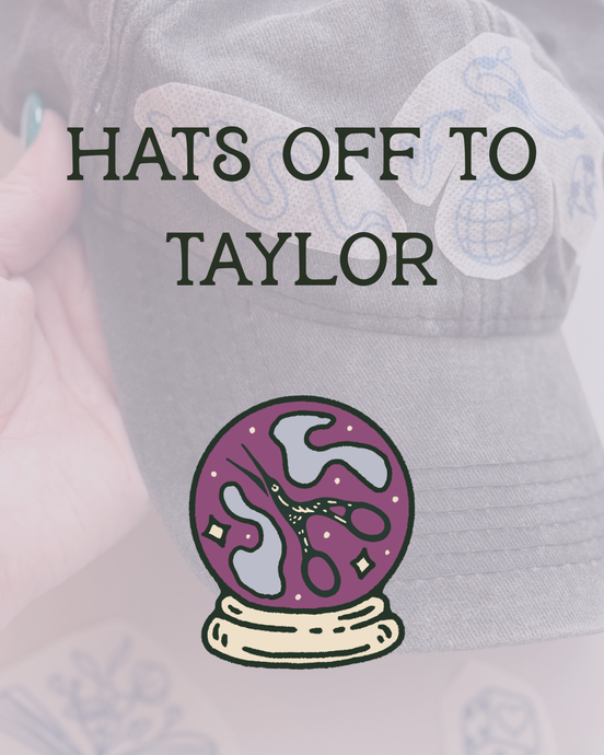 Hats Off To Taylor - Swiftie Dad Hat Embroidery