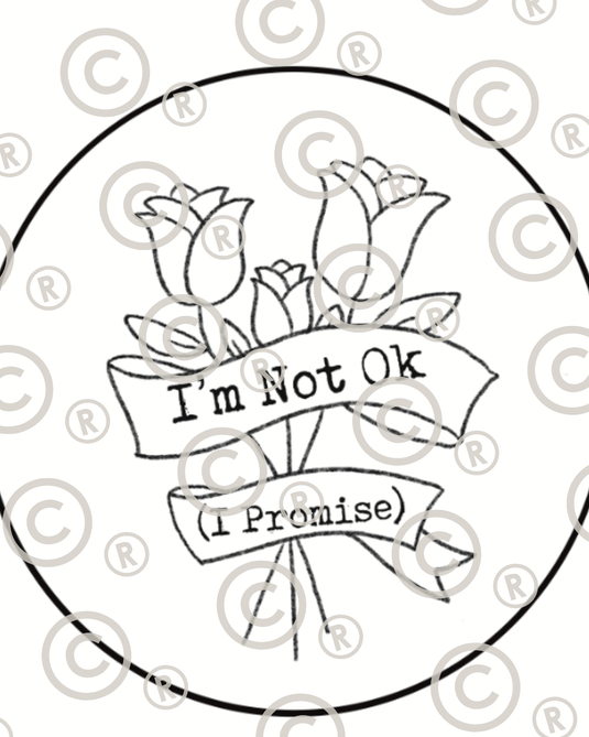 Emo Afternoon - My Chemical Romance Embroidery