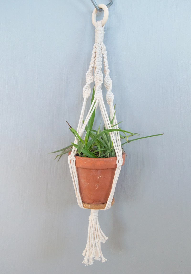 Load image into Gallery viewer, Set It Down Macrame Plant Hanger Kit
