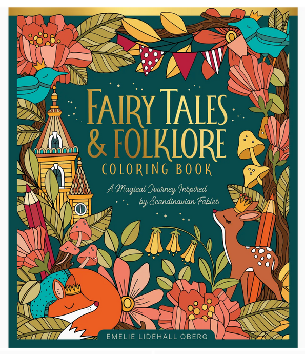 Better Day Books Fairy Tales & Folklore Coloring Book