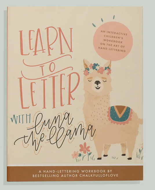 Paige Tate & Co Learn To Letter with Luna the Llama (Activity Book For Kids)