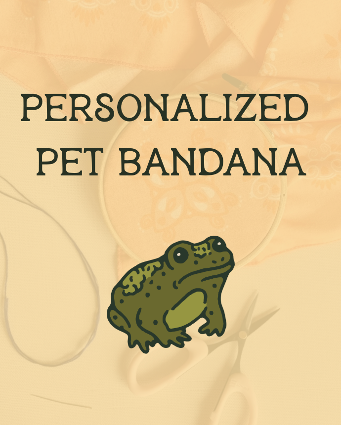 Load image into Gallery viewer, Personalized Pet Bandana
