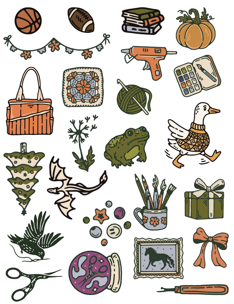 Load image into Gallery viewer, Makeshift Crafts Stick &amp; Stitch Designs

