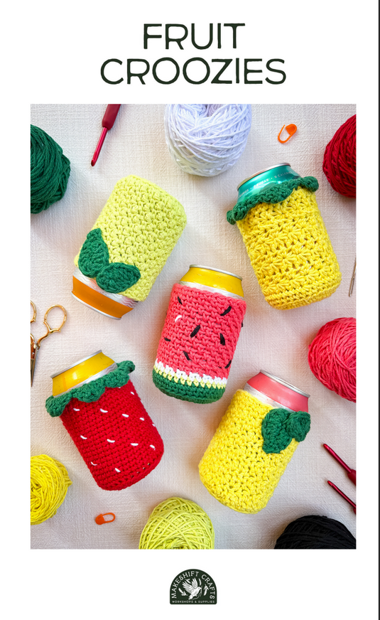 Crocheted Fruit Croozies Kit