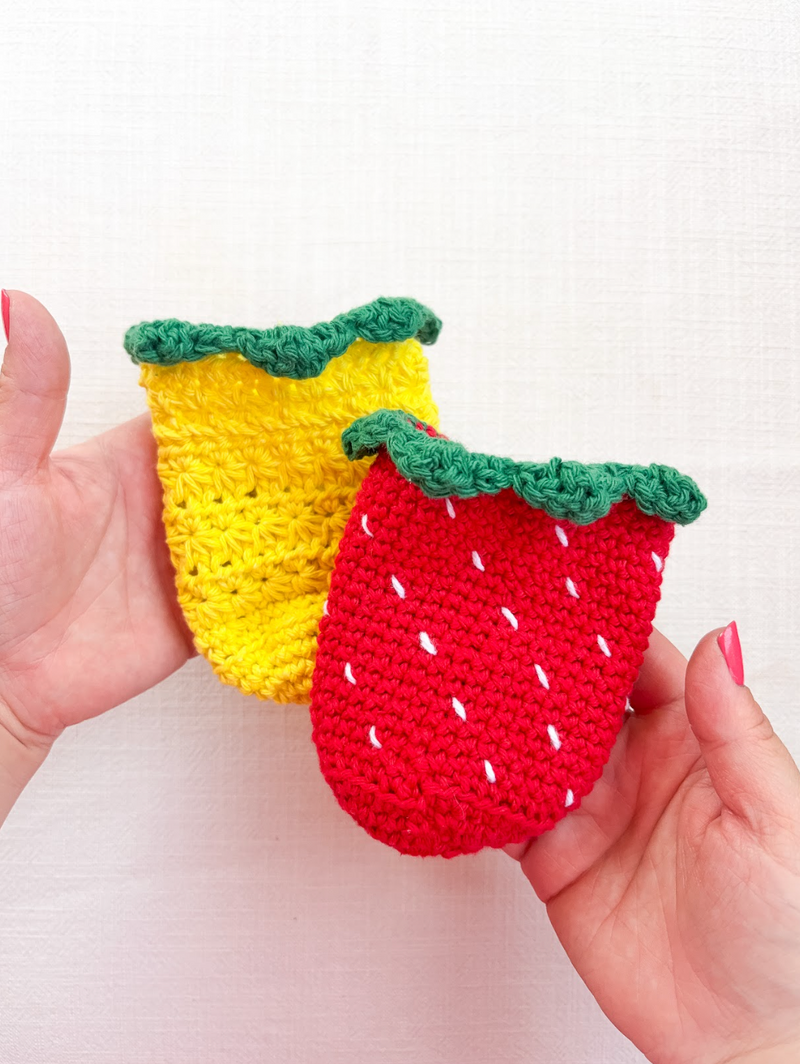 Load image into Gallery viewer, Crocheted Fruit Croozies Kit
