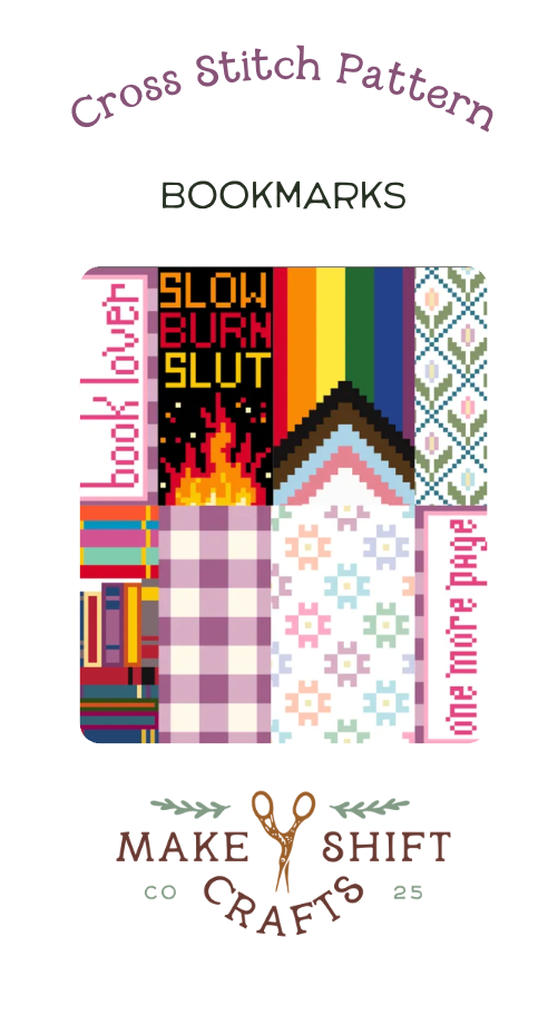 Makeshift Crafts Cross Stitch Bookmarks Patterns