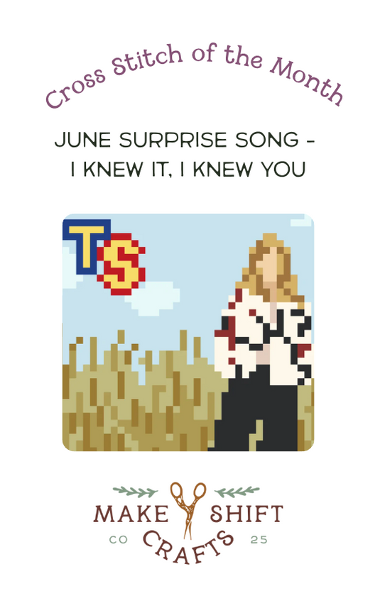 Swiftie Cross Stitch Pattern - I Knew It, I Knew You