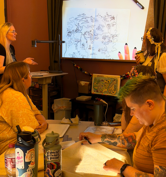Fantasy Cartography Stitch-A-Long: A 5 Week Custom Map Making Experience